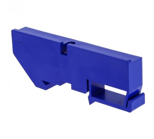 Изолятор на DIN-рейку синий EKF PROxima  ak-1-3  EKF