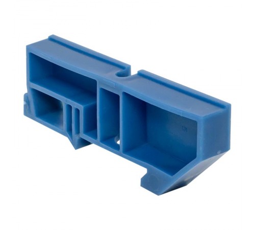 Изолятор на DIN-рейку синий EKF PROxima  ak-1-3  EKF