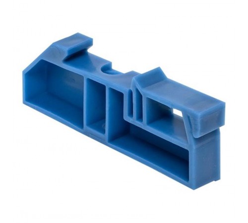 Изолятор на DIN-рейку синий EKF PROxima  ak-1-3  EKF