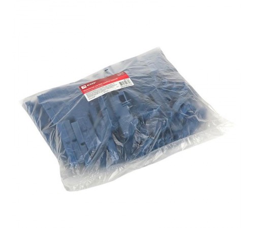 Изолятор на DIN-рейку синий EKF PROxima  ak-1-3  EKF