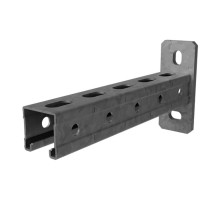 Консоль СТРАТ 41х41, база 100, толщ. 2,0 мм, гор. цинк, 374401  КС-41х41х100-2,0-ГЦ   Ostec