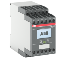Реле контроля температуры CM-TCN.011S, Uпит= 24 AC/DC, -200..+850°C, винтовые клеммы (LCD дисплей + протокол связи NFC)  1SVR750740R0110  ABB