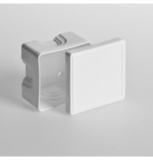 Коробка распределительная для о/п, 70х70х40мм (белая)  65006Б  Рувинил