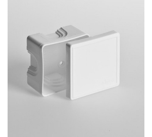 Коробка распределительная для о/п, 70х70х40мм (белая)  65006Б  Рувинил