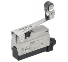 Микровыключатель концевой МП-7124 рычаг с рег. рол. IP40  KKV12-7124-1-64  IEK