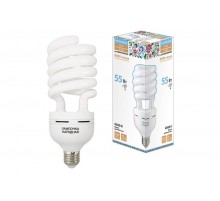 Лампа энергосберегающая КЛЛ  55Вт Е27 865 cпираль НЛ-HS  SQ0347-0039  TDM