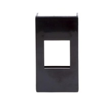 Viva черный Адаптер для информационных разъемов KEYSTONE 1 мод.  45207  DKC