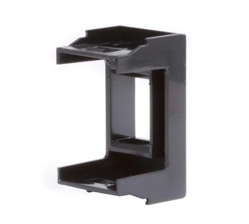 Viva черный Адаптер для информационных разъемов KEYSTONE 1 мод.  45207  DKC
