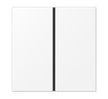 Набор накладок 1 группа для модулей F40; термопласт; белый матовый LS401TSAWWM Jung