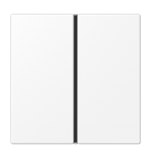 Набор накладок 1 группа для модулей F40; термопласт; белый матовый LS401TSAWWM Jung