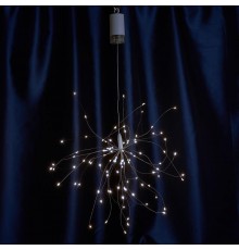 Гирлянда украшение Фейерверк 100 LED 0.3м, 5000K, батарейки 4*АА, IP20, CL595  41655  FERON