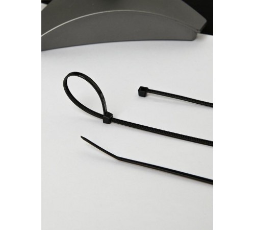 Хомут 2.5х200мм нейлон черные (100шт)   UHH32-D025-200-100  IEK