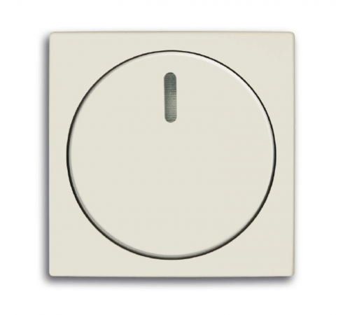 ABB Basic 55 Шале (белый) Накладка светорегулятора поворотного для механизмов диммеров BJE  6599-0-2992   2CKA006599A2992  ABB