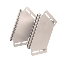 Угол вертикальный внешний 90 градусов Стандарт INOX (AISI 409) 150х100  PR16.3053  Промрукав