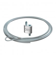Подвес тросовый QWT S 3 10M G с петлей и фиксатором, 3,0х10000 мм ( QWT S 3 10M G )  1450135  OBO Bettermann