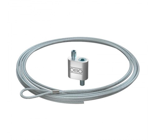 Подвес тросовый QWT S 3 10M G с петлей и фиксатором, 3,0х10000 мм ( QWT S 3 10M G )  1450135  OBO Bettermann
