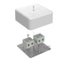 Коробка огнестойкая для кабель-канала Е15-Е120 103х103х45 IP42  4p, 16.0 мм.кв. 40-0470-FR16.0-4  Промрукав