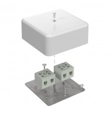 Коробка огнестойкая для кабель-канала Е15-Е120 103х103х45 IP42  4p, 16.0 мм.кв. 40-0470-FR16.0-4  Промрукав