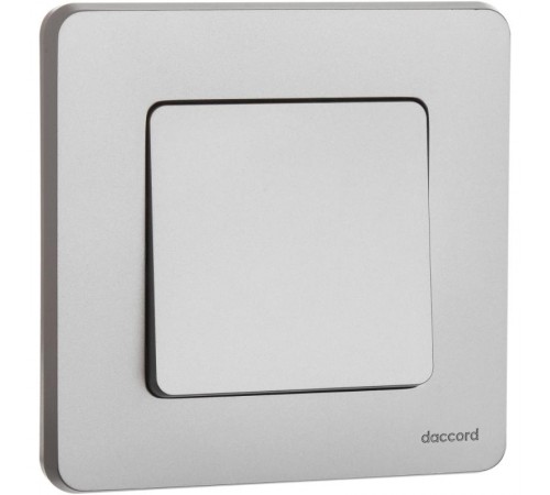 Inspiria Алюминий Переключатель без фиксации (кнопка) с Н.О./Н.З. контактом 6 A С/У без рамки  673692  Legrand