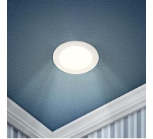 Светильник светодиодный точечный круглый 6W 220V 4000K светодиодный 1-6-4K/1  Б0046903  ЭРА