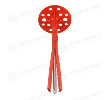 Дюбель для теплоизоляции с мет. гвоздём 10х200 (25 шт) - пакет ( 1,157 кг)  102051  Tech-KREP