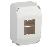 Корпус пластиковый навесной  SIMPLE КМПн 1/4 IP20 белый   Б0062282  ЭРА