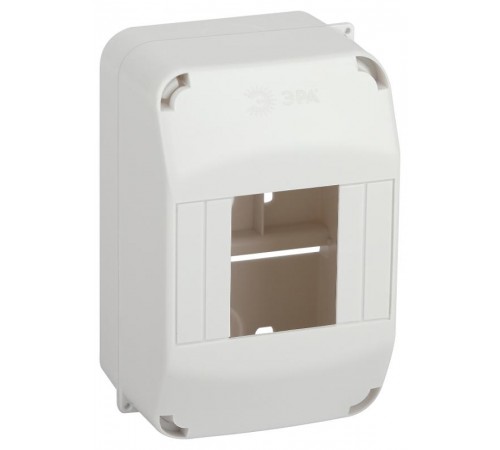 Корпус пластиковый навесной  SIMPLE КМПн 1/4 IP20 белый   Б0062282  ЭРА