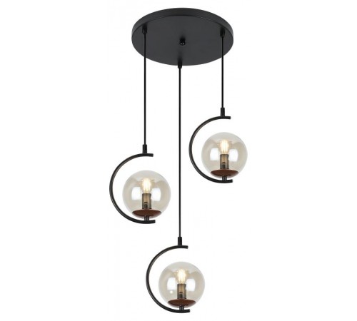 Светильник подвесной (подвес) Marlen 3103-203 3 * Е14 40 Вт модерн  Б0051255  Rivoli