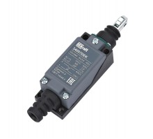 Концевой вык. метал. 1НО1НЗ Плунжер роликового типа с вертикальным включением  34007DEK  DEKraft