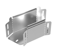 Угол горизонтальный 45 градусов Стандарт INOX (AISI 304) 100х100  PR16.3406  Промрукав