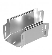 Угол горизонтальный 45 градусов Стандарт INOX (AISI 304) 100х100  PR16.3406  Промрукав