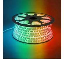 Лента светодиодная LS706 60SMD (5050)/м 11Вт/м 220V IP65, длина 50м, RGB  32718  FERON