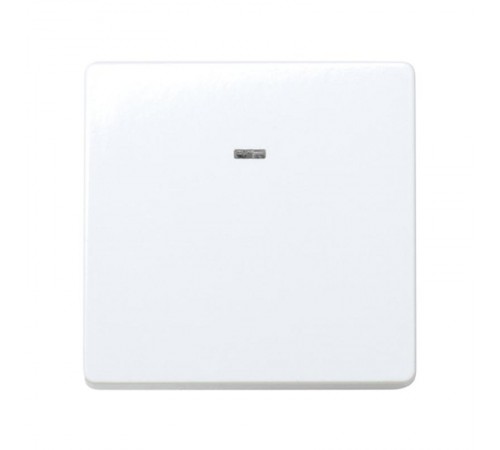 Simon 27 Выключатель двухполюсный с контрольной подсветкой, 16А 250В, широкий модуль, S27, белый  27134-65  Simon