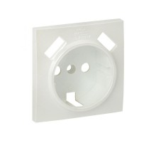 Валенсия лицевая панель розетки 1-местной с/з 16А жемчуг с защ. штор. с 2 USB 2,1А EKF PROxima   ESR16-L-028-50-2USB   EKF