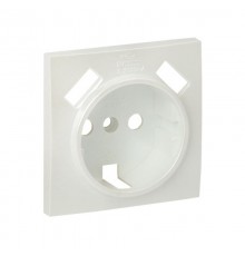 Валенсия лицевая панель розетки 1-местной с/з 16А жемчуг с защ. штор. с 2 USB 2,1А EKF PROxima   ESR16-L-028-50-2USB   EKF