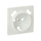 Валенсия лицевая панель розетки 1-местной с/з 16А жемчуг с защ. штор. с 2 USB 2,1А EKF PROxima   ESR16-L-028-50-2USB   EKF