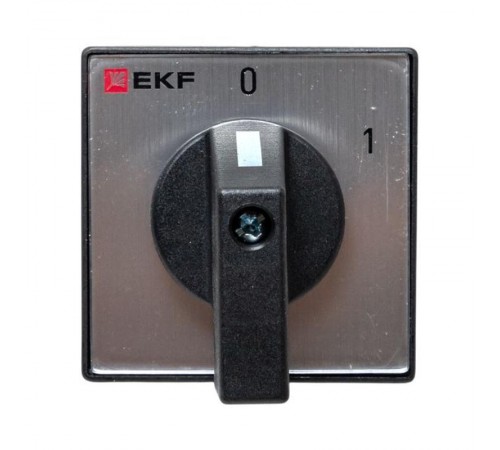 Переключатель кулачковый ПК-1-11 10А 1P "0-1" EKF PROxima  pk-1-11-10  EKF