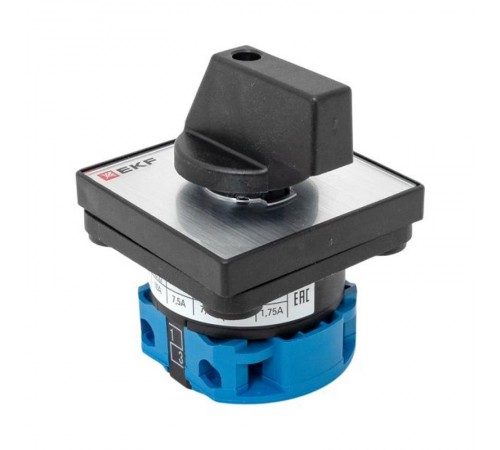 Переключатель кулачковый ПК-1-11 10А 1P "0-1" EKF PROxima  pk-1-11-10  EKF