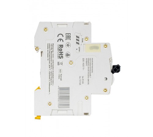 Выключатель автоматический двухполюсный M06N 2P D 50А 6кА ARMAT  AR-M06N-2-D050  IEK