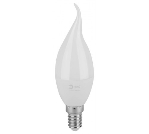 Лампа светодиодная  GREEN LINE LED BXS-10W-865-E14 GL E14 10 Вт свеча на ветру холодный свет  Б0067134  ЭРА