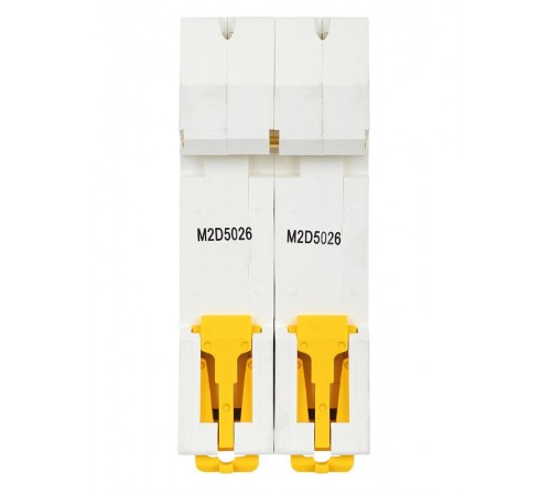 Выключатель автоматический двухполюсный M06N 2P D 50А 6кА ARMAT  AR-M06N-2-D050  IEK