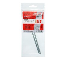 Саморез ШУц 6,0х150 пот. гол. (2 шт) - пакет ( 0,036 кг)  102465  Tech-KREP