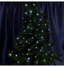 Гирлянда-нить CL33  100 диодов  5000К, 10 м +1.5м черный шнур, БЕЗ МЕРЦАНИЯ, IP65  32424  FERON