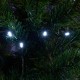 Гирлянда-нить CL34  100 диодов  5000К, с эффектом стробов, 10 м +1.5м черный шнур, IP65  32973  FERON