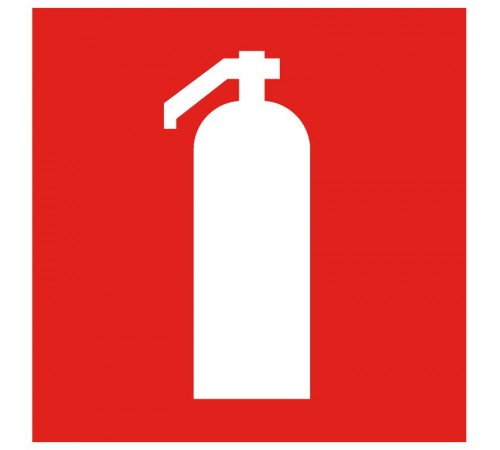 Самоклеющая этикетка 150х150мм "Огнетушитель" упак 10 шт  LPC10-1-15-15-OGNT  IEK