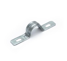 Скоба металлическая двухлапковая усиленная противопожарная СМДУ d19-20 мм (100 шт/уп) Промрукав  PR13.02413  Промрукав