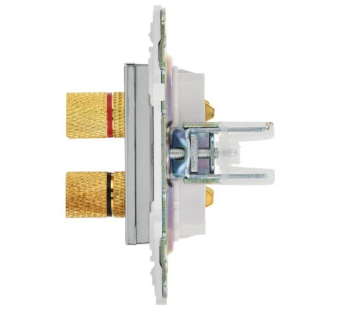 SKANDY Аудиорозетка 4-мест. SK-A01N никель  SK-S40-K50  IEK