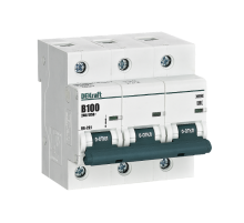 Автоматический выключатель 3Р 100А х-ка B ВА-201 10кА  13043DEK  DEKraft