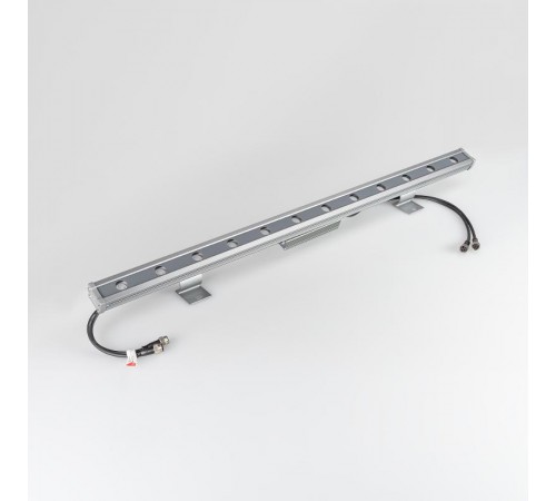 Прожектор светодиодный архитектурный AR-LINE-1000L-48W-24V RGB-Warm3000 (Grey, 15x45 deg, DMX512)  027958  Arlight