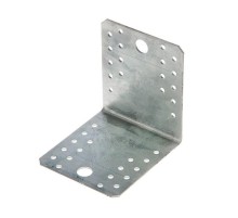 Уголок крепежный 105х105х90х2, оцинкованный - накл.  124401  Tech-KREP